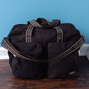Burberry Fragrance Duffel Weekend Bag Brown